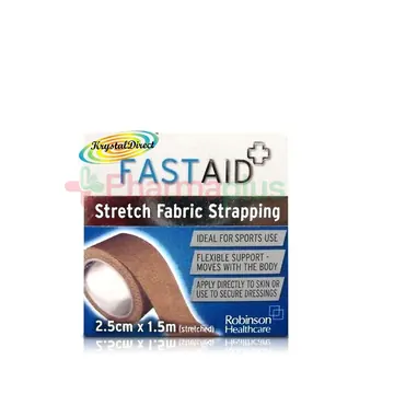 Fast aid stretch fabric strapping 2.5cm *1.5m