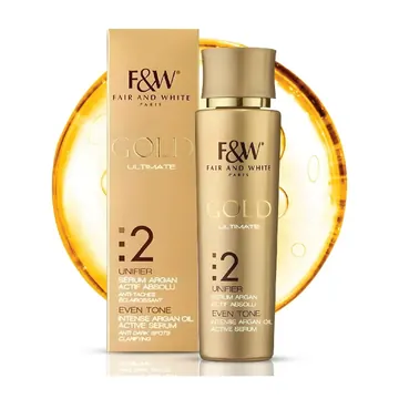 Fair and white gold even tone serum 30ml