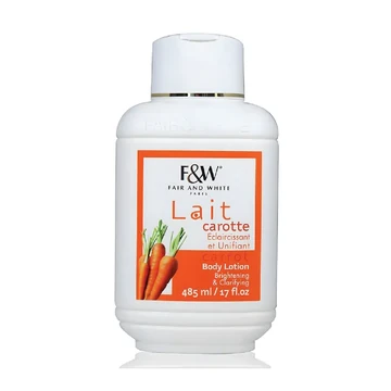 Fair and white lait carrot lotion 485ml