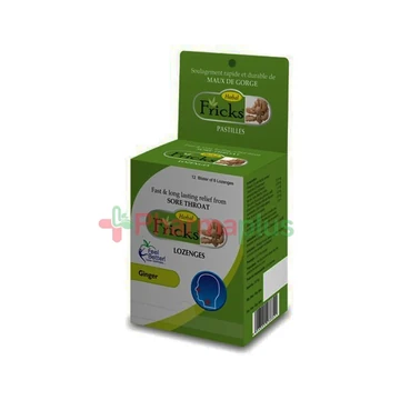 Fricks herbal lozenges (ginger) 72's