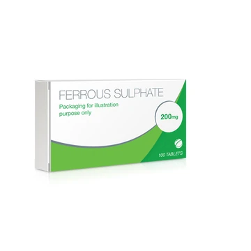 Ferrous sulphate 200mg 100's