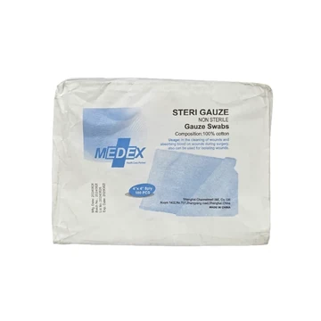 Gauze swabs 4x4 sterile 100s