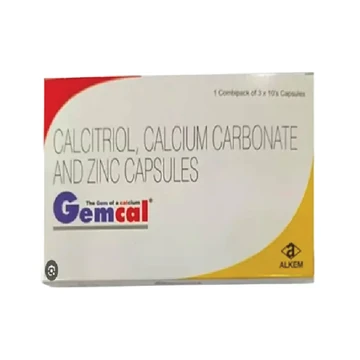 Gemcal softgel caps 30s