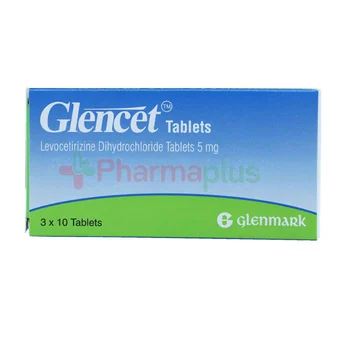 Glencet(levocetrizine)5mg 30`s