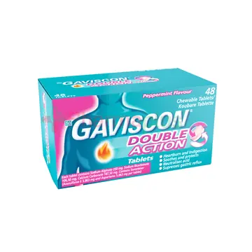Gaviscon double action tablets 48`s