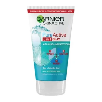 Garnier skin active 3 in 1 clay 150ml