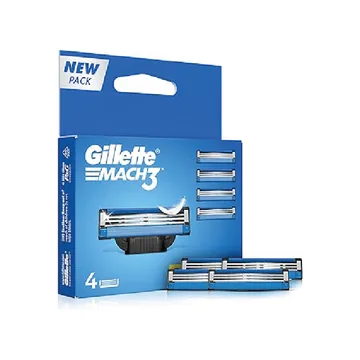Gillette mach3 cartridges 4`s