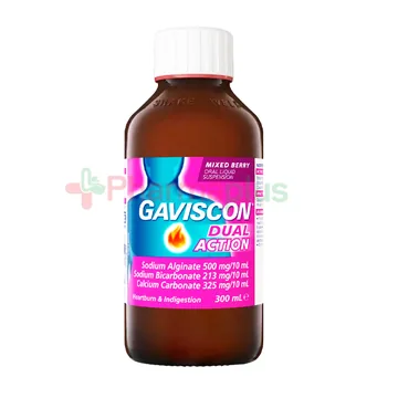Gaviscon suspension double action mixed berries 300ml