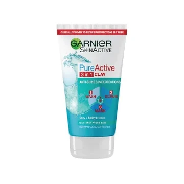 Garnier pure actve 3 in 1 50mls