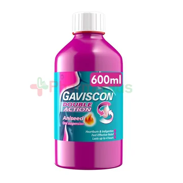 Gaviscon  suspension double action mixed berries 150ml thumbnail 1