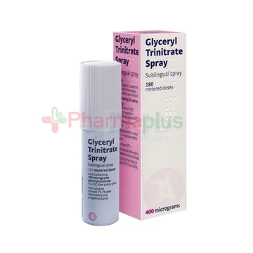 Gtn(glyceryl trinitrate) sublingual spray 400mcg 200d