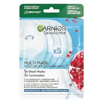 Garnier skin active multi mask x5