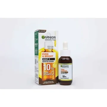 Garnier even and bright night booster serum 30ml