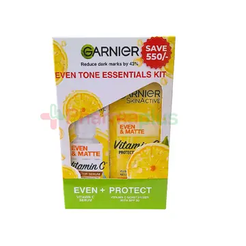 Garnier even tone essentials kit
