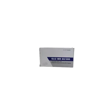 Gliz mr 60/500mg 30's