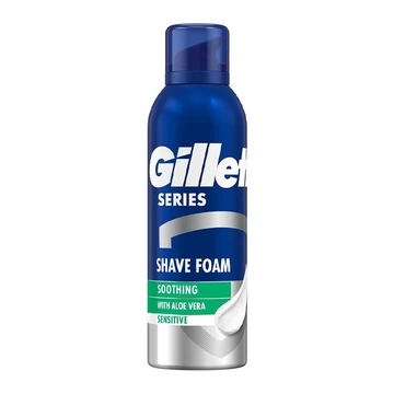 Gillette shave foam sensitive with aloe vera 250ml