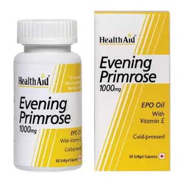 Healthaid evening primrose oil caps 1000mg 60`s
