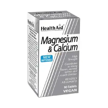 Healthaid magnesium/calcium 90`s