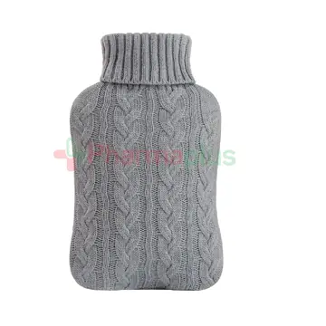 Hot water bottle with cover thumbnail 1