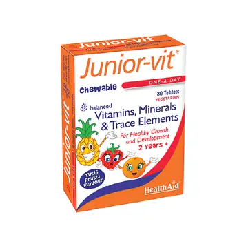 Healthaid junior-vit chewable tablets 30`s