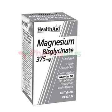 Healthaid magnesium bisglycinate 60`s