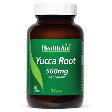 Healthaid yucca root ext 560mg 60s