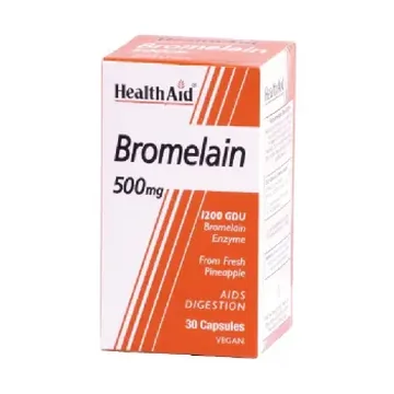 Healthaid bromelain 500mg vcaps 30s