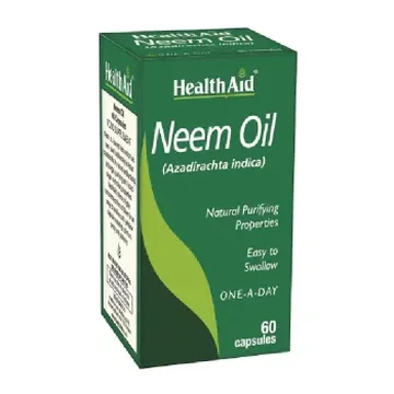 Healthaid neem oil capsules 60s