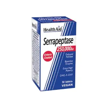 Healthaid serrapeptase 250000iu tablets 30s