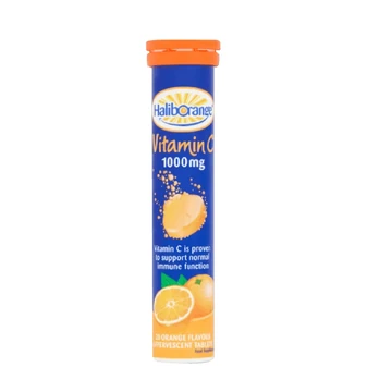 Haliborange vitamin c 1g effer orange 20s