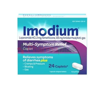 Imodium plus capsules 2mg 12`s