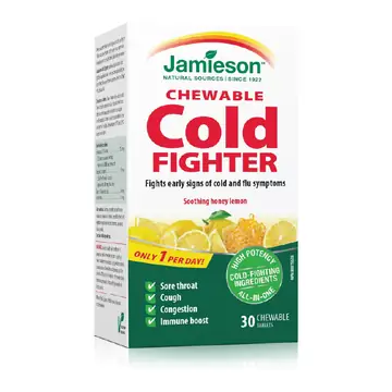 Jamieson cold fighter chewable tablets 30s