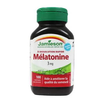 Jamieson melatonin capsules 3mg 30s