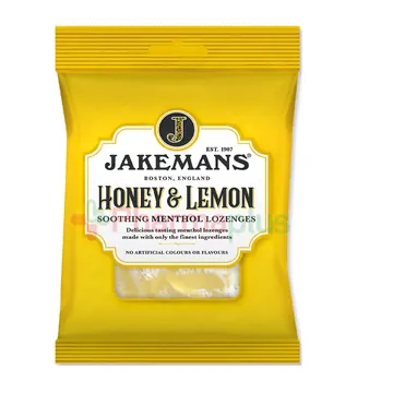 Jakemans honey and lemon menthol 160g