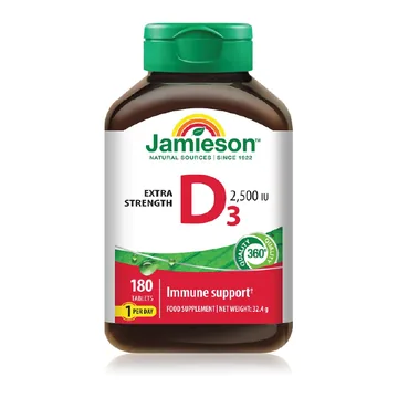 Jamieson vitamin d3 2500iu tablets 75's