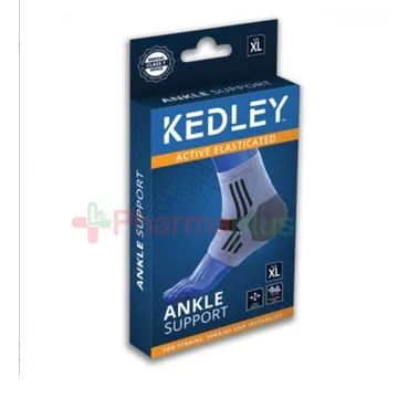 Kedley elasticated ankle support -L