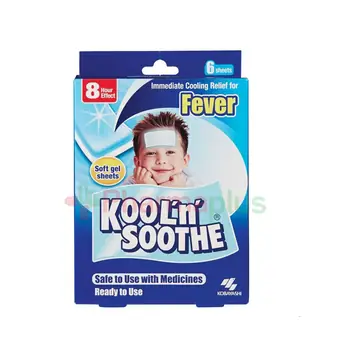 Kool n soothe fever cooling gel sheet kids thumbnail 1