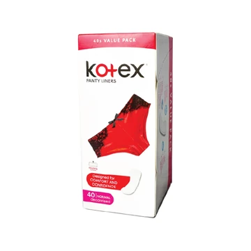 Kotex panty liners deodorised 40's