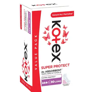 Kotex super protect long liner 30's