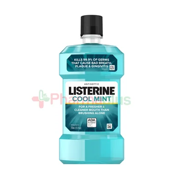 Listerine cool mint mouthwash 250ml thumbnail 1