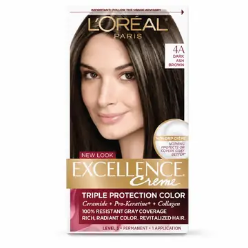 Loreal excellence color dark ash brown