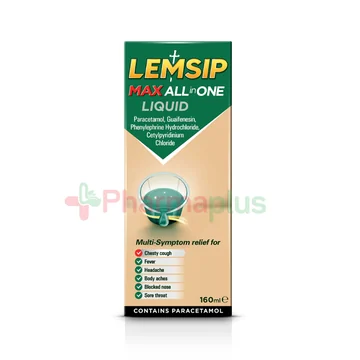 Lemsip max all in one liquid 160ml