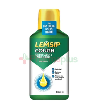 Lemsip cough dry and sore throat 180mls