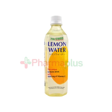 Lemon water 1000mg vitamin c 500ml