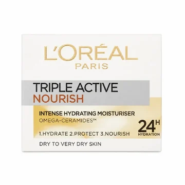 Loreal tripple active nourish moist (dry- very dry)50ml