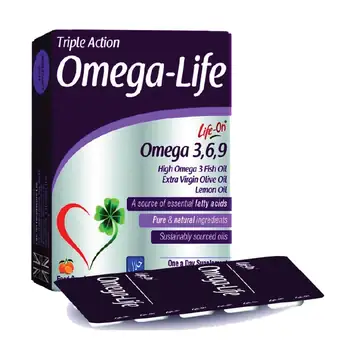 Life on omega-life caps 30`s
