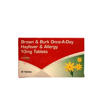 Loratidine 10mg 30`s(brown & burk)