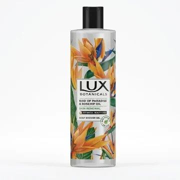 Lux botanicals bird of paradise & rosehip oil showel gel 500ml