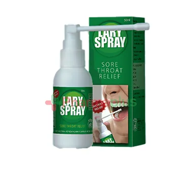 Lary throat spray(lidocaine &chlorhexidine) 60ml