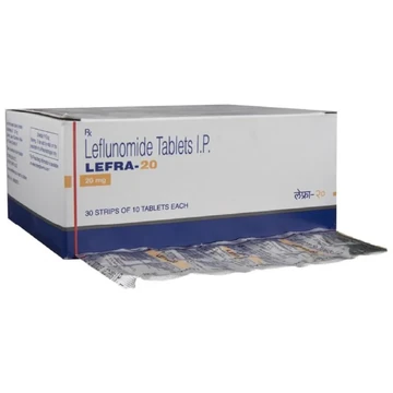 Lefra ( leflunomide) 20mg tabs 50's